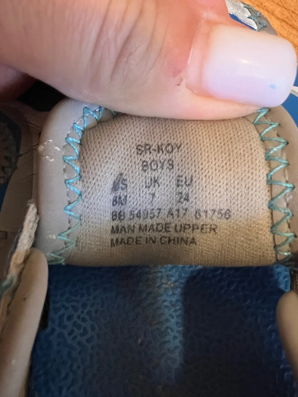 Stride Rite size fast